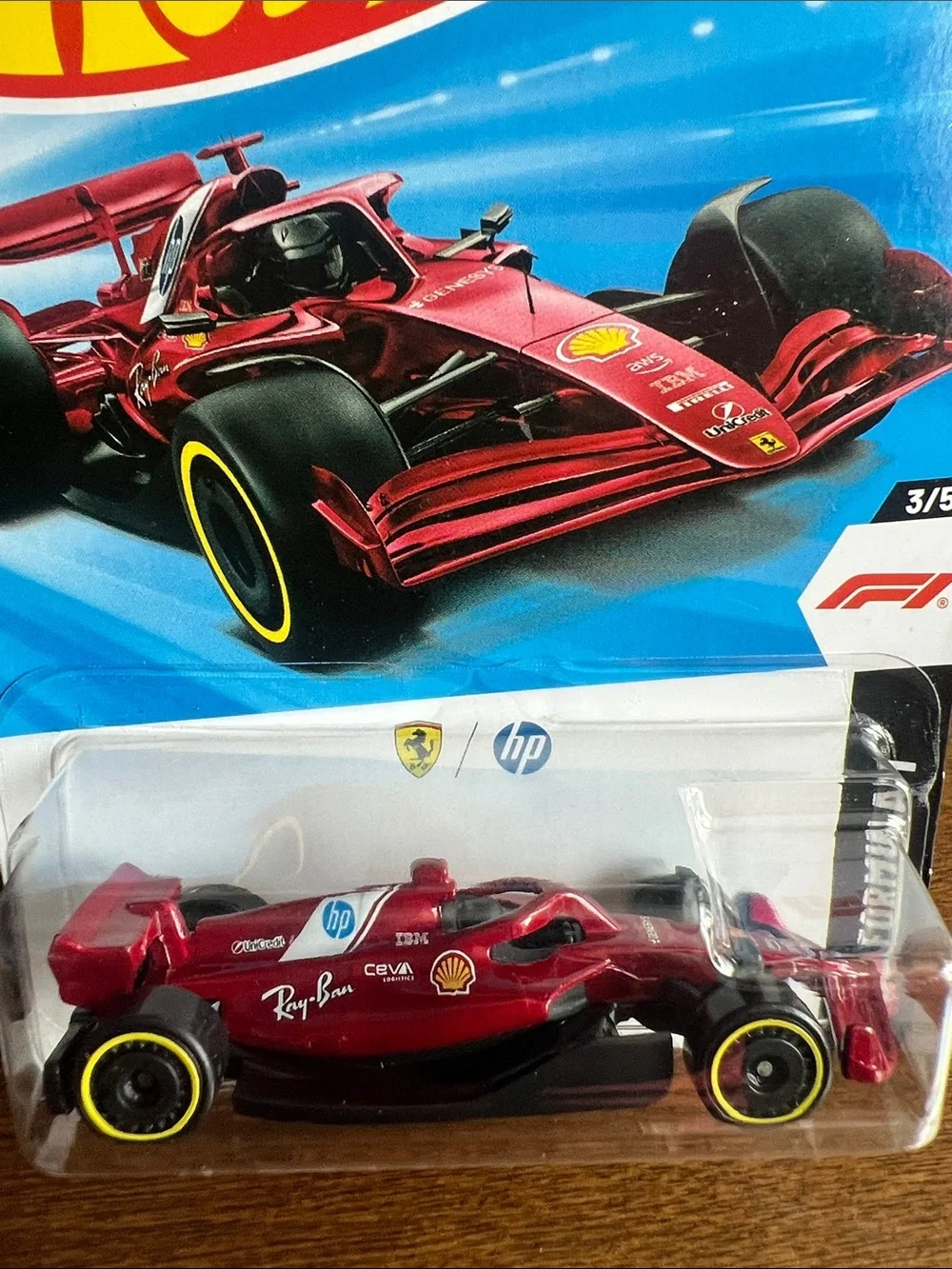 Scuderia Ferrari HP F1 Die-Cast Hot Wheels